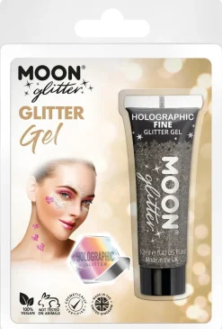 Joulu|Festarit>Smiffys II Ltd., New Lane, Leeds, LS11 5DZ United Kingdom, www.smiffys.com Moon holografinen glittergeeli hienojakoinen musta 12 ml