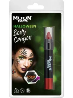 Kasvovärit|Halloween>Smiffys II Ltd., New Lane, Leeds, LS11 5DZ United Kingdom, www.smiffys.com Moon kasvovärikynä punainen 3,5g