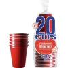 Värikattaus|Lasit Ja Mukit>Sarl Original Cup / Gérant Associé, 59 rue de Ponthieu, 75008 Paris, www.originalcup.com Muovimuki konepestävä punainen 530 ml 20 kpl/pkt