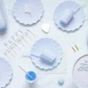 Värikattaus|Lasit Ja Mukit>PartyDeco sp. z o.o. sp. k., ul. Kolumba 1, 70-035 Szczecin, www.partydeco.com Muovimuki v.sininen 220 ml uudelleenkäytettävä 4 kpl/pkt