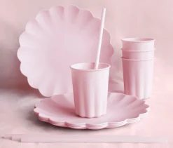 Juomatarvikkeet|Värikattaus>PartyDeco sp. z o.o. sp. k., ul. Kolumba 1, 70-035 Szczecin, www.partydeco.com Muovipilli uudelleenkäytettävä puhdistusharjalla 23 cm v.punainen 12 kpl/pkt
