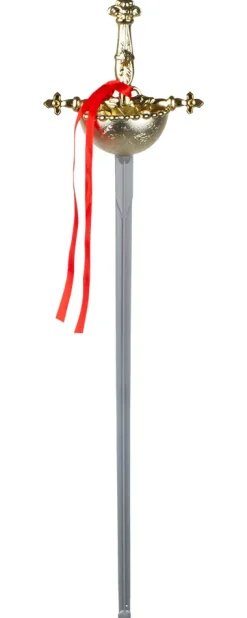 Halloween|Leikkimiekat, -Veitset Ja -Kilvet>Boland Party Partners, P. O. Box 518, AK ALPHEN A/D RIJN, https://boland.eu Muskettisoturin miekka 58 cm