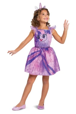 Lasten Naamiaisasut|My Little Pony>Markkinointi Suomela Oy, Taalintehtaankatu 2, 20750 TURKU, www.suomela.fi My Little Pony Twilight mekko laten naamiaiau