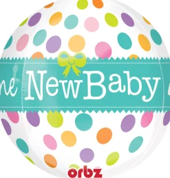 Erikoisfoliopallot>Anagram International Inc, 7700 Anagram Drive, MN 55344-7307, USA, http://www.anagramballoons.com/ New Baby pallokas 3D muotofoliopallo