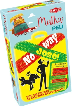 Muut Juhlatarvikkeet|Pelit Ja Leikit>Tactic Games No Way Jose matkapeli