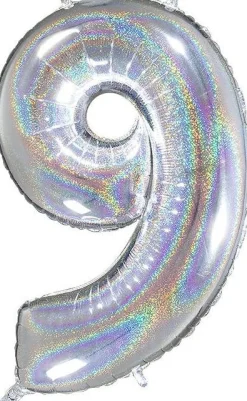 Numerofoliopallot>Grabo Intl Srl, Via del Lavoro 33, 47853 CORIANO, ITALY, www.graboballoons.com Numerofolio 9 hologrammi hopea 70 cm