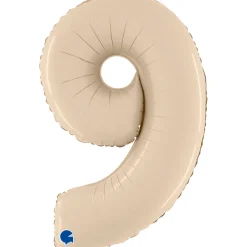 Numerofoliopallot>Grabo Intl Srl, Via del Lavoro 33, 47853 CORIANO, ITALY, www.graboballoons.com Numerofolio 9 kermanvärinen 70 cm