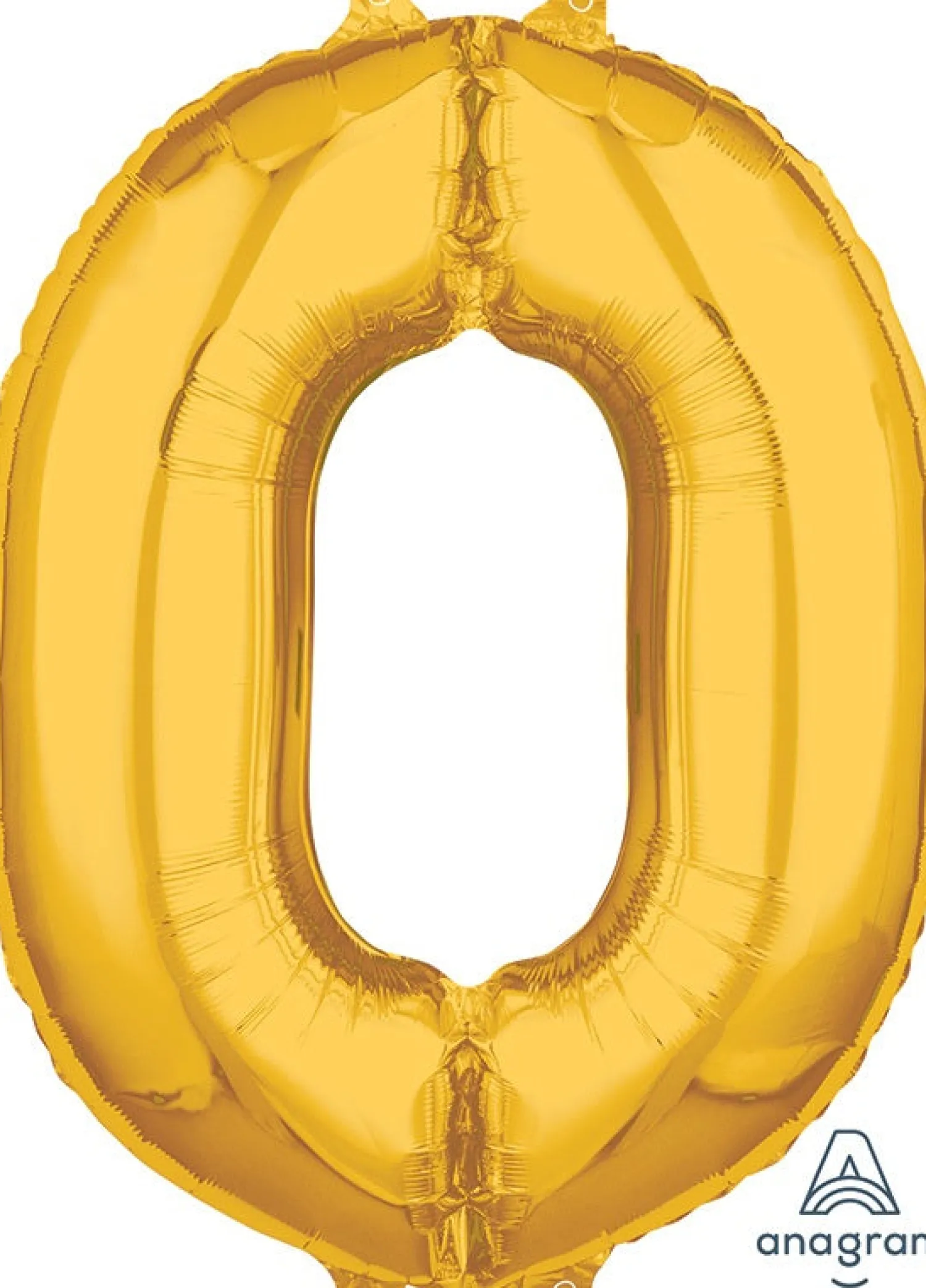 Numerofoliopallot>Anagram International Inc, 7700 Anagram Drive, MN 55344-7307, USA, http://www.anagramballoons.com/ Numerofolio 0 kullanvärinen 66 cm