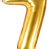 Numerofoliopallot|Erikoisilmapallot>PartyDeco sp. z o.o. sp. k., ul. Kolumba 1, 70-035 Szczecin, www.partydeco.com Numerofolio 7 kullanvärinen ilmatäytteinen 35 cm