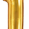 Numerofoliopallot|Erikoisilmapallot>PartyDeco sp. z o.o. sp. k., ul. Kolumba 1, 70-035 Szczecin, www.partydeco.com Numerofolio 1 kullanvärinen ilmatäytteinen 35 cm