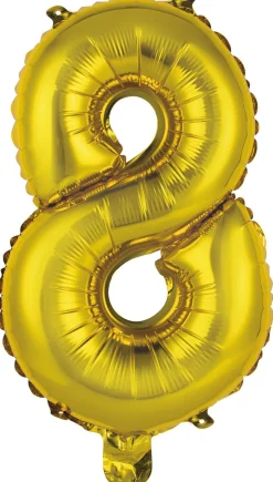 Numerofoliopallot>Riethmüeller Numerofolio 8 kullanvärinen puhallettava 35 cm
