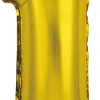 Erikoisilmapallot>Riethmüeller Numerofolio 1 kullanvärinen puhallettava 35 cm