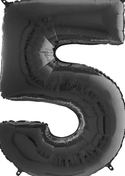 Numerofoliopallot>Grabo Intl Srl, Via del Lavoro 33, 47853 CORIANO, ITALY, www.graboballoons.com Numerofolio 5 musta 70 cm