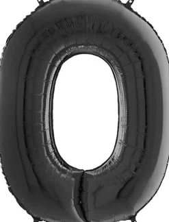 Numerofoliopallot>Grabo Intl Srl, Via del Lavoro 33, 47853 CORIANO, ITALY, www.graboballoons.com Numerofolio 0 musta 70 cm