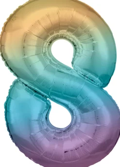 Numerofoliopallot>Riethmüeller Numerofolio 8 pastellisateenkaari 86 cm