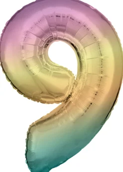 Numerofoliopallot>Riethmüeller Numerofolio 9 pastellisateenkaari 86 cm