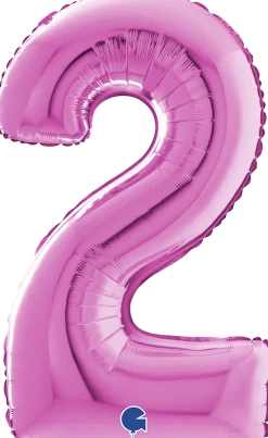 Numerofoliopallot>Grabo Intl Srl, Via del Lavoro 33, 47853 CORIANO, ITALY, www.graboballoons.com Numerofolio 2 pinkki 70 cm