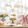 Numerofoliopallot>PartyDeco sp. z o.o. sp. k., ul. Kolumba 1, 70-035 Szczecin, www.partydeco.com Numerofolio 0 ruusukullanvärinen ilmatäytteinen 35 cm