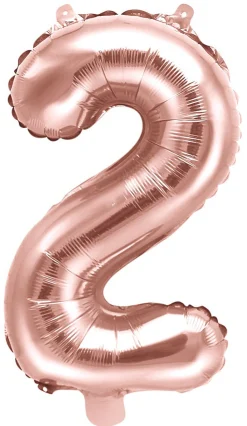 Erikoisilmapallot>PartyDeco sp. z o.o. sp. k., ul. Kolumba 1, 70-035 Szczecin, www.partydeco.com Numerofolio 2 ruusukullanvärinen ilmatäytteinen 35 cm