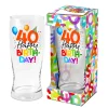 Lasit Ja Mukit>B.G.Tech P.P.H.U Ceramika Tulowice Sp.J. Olutlasi Happy Birthday 40 500 ml