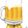 Vappu|Erikoisilmapallot>Anagram International Inc, 7700 Anagram Drive, MN 55344-7307, USA, http://www.anagramballoons.com/ Oluttuoppi ilmatäytteinen erikoisfoliopallo 124 cm