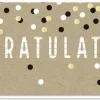 Muut Juhlatarvikkeet|Kortit>Artebene Gmbh Onnittelukortti 21 x 8 cm Congratulations