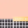 Syntymäpäivät|Syntymäpäivät>Artebene Gmbh Onnittelukortti 21 x 8 cm - Happy Birthday