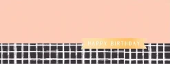 Muut Juhlatarvikkeet|Kortit>Artebene Gmbh Onnittelukortti 21 x 8 cm - Happy Birthday