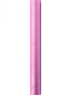 Organzat Ja Tyllit>PartyDeco sp. z o.o. sp. k., ul. Kolumba 1, 70-035 Szczecin, www.partydeco.com Organza pinkki 900 x 36 cm