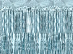 Muut Ripustettavat Koristeet|Lamee- Ja Oviverhot>PartyDeco sp. z o.o. sp. k., ul. Kolumba 1, 70-035 Szczecin, www.partydeco.com Oviverho vaaleansininen 100 cm x 200 cm