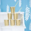 Värikattaus|Lasit Ja Mukit>PartyDeco sp. z o.o. sp. k., ul. Kolumba 1, 70-035 Szczecin, www.partydeco.com Pahvimuki korkeakiiltokulta 220 ml 6 kpl/pkt