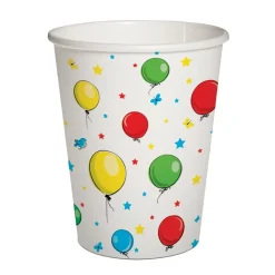 Lasit Ja Mukit>Ilmapallokeskus Balloon Center Oy Part of Toyrock Group, Tiilipojanlenkki 9, 01720 VANTAA, www.ilmapallokeskus.fi Pahvimuki 250 ml ilmapallot 10 kpl/pkt