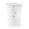 Värikattaus|Lasit Ja Mukit>PartyDeco sp. z o.o. sp. k., ul. Kolumba 1, 70-035 Szczecin, www.partydeco.com Pahvimuki 260 ml valkoinen pilkuilla 6 kpl/pkt