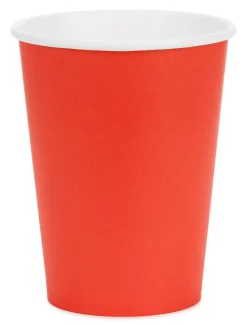 Värikattaus|Lasit Ja Mukit>PartyDeco sp. z o.o. sp. k., ul. Kolumba 1, 70-035 Szczecin, www.partydeco.com Pahvimuki punainen, 250 ml 6 kpl/pkt