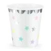 Vauvakutsut, Baby Shower|Vauvakutsut, Baby Shower>PartyDeco sp. z o.o. sp. k., ul. Kolumba 1, 70-035 Szczecin, www.partydeco.com Pahvimuki tähdet 180 ml 6 kpl/pkt
