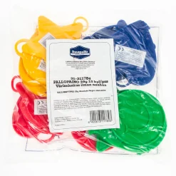 Ilmapallotarvikkeet|Pallopainot>Ilmapallokeskus Balloon Center Oy Part of Toyrock Group, Tiilipojanlenkki 9, 01720 VANTAA, www.ilmapallokeskus.fi Pallopaino 35 g, värisekoitus ilman nauhaa, 15 kpl/pss