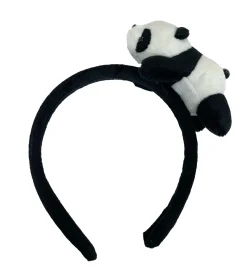 Muut Asusteet|Pannat, Kruunut Ja Tiarat>Création de Hanninger GmbH u0026 CO.KG, Breslauer Strasse 25, D-64646 Heppenheim, www.zoelibat.com Panda pääpanta