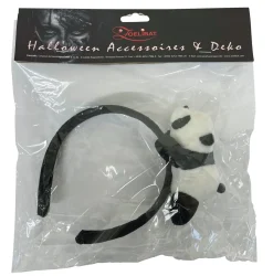 Muut Asusteet|Pannat, Kruunut Ja Tiarat>Création de Hanninger GmbH u0026 CO.KG, Breslauer Strasse 25, D-64646 Heppenheim, www.zoelibat.com Panda pääpanta