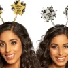Muut Asusteet|Pannat, Kruunut Ja Tiarat>Boland Party Partners, P. O. Box 518, AK ALPHEN A/D RIJN, https://boland.eu Panta Happy New Year tähdet hopean tai kullanvärinen 1 kpl