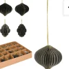 Joulu|Muut Ripustettavat Koristeet>Koopman International B.V., Distelweg 88, 1031 HH AMSTERDAM, www.koopmanint.com Paperikennokoriste 6 cm lajitelmatuote, 6 erilaista