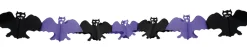 Muut Ripustettavat Koristeet|Halloween>Boland Party Partners, P. O. Box 518, AK ALPHEN A/D RIJN, https://boland.eu Paperiköynnös lepakko 4 m.