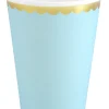Pääsiäinen|Värikattaus>PartyDeco sp. z o.o. sp. k., ul. Kolumba 1, 70-035 Szczecin, www.partydeco.com Pastelli pahvimuki vaaleansininen 6 kpl/pkt