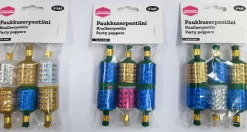 Serpentiinit|Vappu>Butterick's Leco AB, Sune Sågares Väg 4, 31038 SIMLÅNGSDALEN, www.buttericks.se Paukkuserpentiini 6 kpl/pss, K18