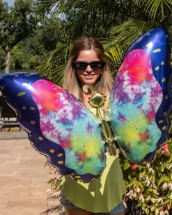 Muotofoliopallot>Anagram International Inc, 7700 Anagram Drive, MN 55344-7307, USA, http://www.anagramballoons.com/ Perhonen värikäs muotofolio
