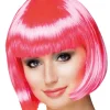 Muut Asusteet|Peruukit>Boland Party Partners, P. O. Box 518, AK ALPHEN A/D RIJN, https://boland.eu Peruukki Cabaret, pinkki polkka otsahiuksilla