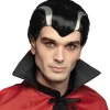 Muut Asusteet|Halloween>Boland Party Partners, P. O. Box 518, AK ALPHEN A/D RIJN, https://boland.eu Peruukki, vampyyri