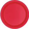 Värikattaus>Unique Party Europe, Medford House, East Common Lane, England DN16 1DS, www.uniqueparty.eu Pieni pahvilautanen pyöreä punainen 8 kpl/pkt