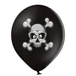 Halloween>Belbal sp.zo.o, ul.Skarszewska 1, 83 - 110 Tczew, www.belbal.com Pääkallo ilmapallo 30 cm 6 kpl/pss