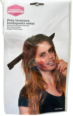 Muut Asusteet|Pannat, Kruunut Ja Tiarat>Toyrock Oy, Lemminkäisenkatu 46, 20520 TURKU, www.toyrock.fi Pään lävistävä kauhupanta veitsi