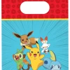 Pokemon|Herkkupussit, Kipot Ja Laatikot>Procos S.A., 56th KLM Paleas Ethnikis, 320-11 Inofita Greece, www.procos.gr Pokemon kaverilahjapussi paperinen 4kpl/pkt